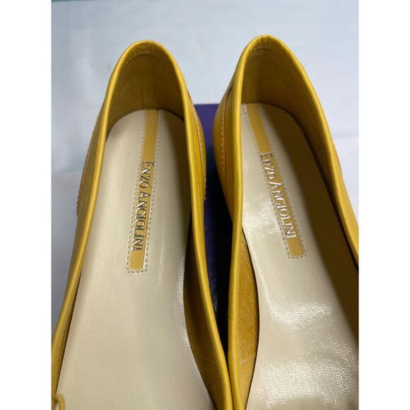 Vibrant Yellow Enzo Angiolini Loafers - Picture 3 of 7